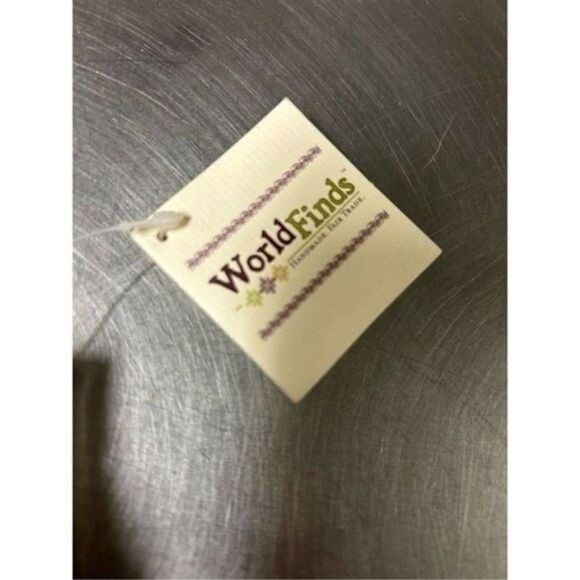 World Finds Vintage Handmade Sari bag/clutch. NWT - Picture 4 of 8